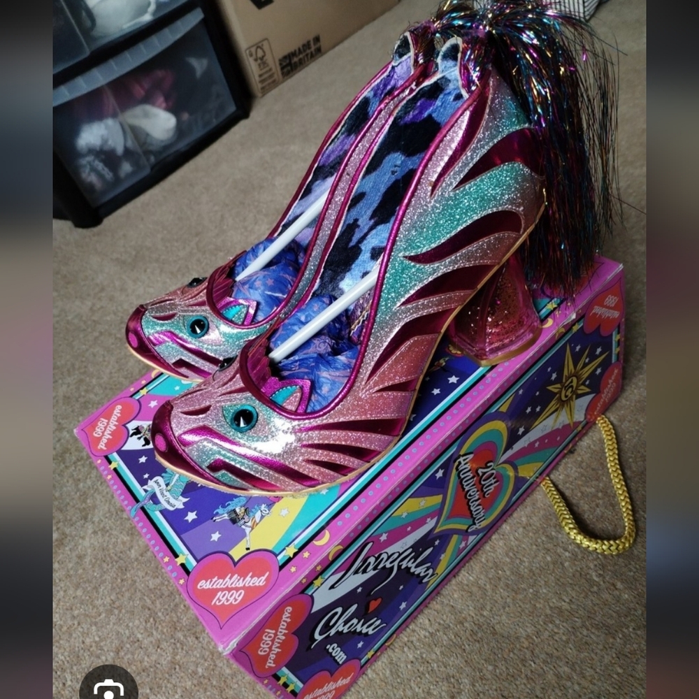 Irregular Choice Zebra Heels - Picture 5 of 15